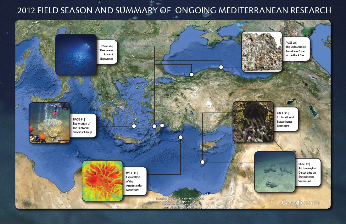 2012 Field Season Map