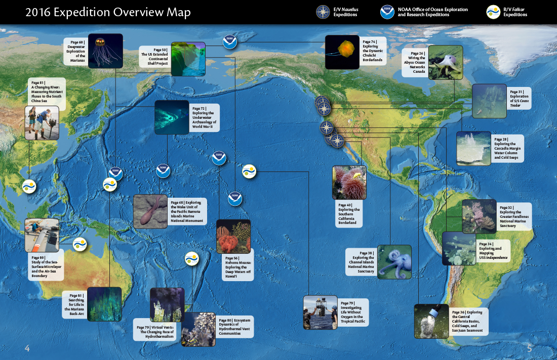 2016 Expedition Overview Map